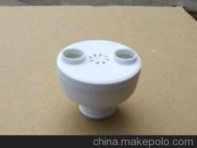 【52外徑 10管徑 半螺 PBT阻燃塑件】價格,廠家,圖片,其他燈具配件,中山市海科五金制品-